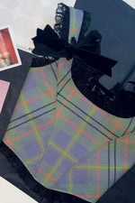 Load image into Gallery viewer, CANDY TARTAN CORSET TOP
